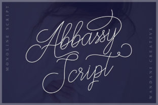 Abbassy Script Font for Creative Makers