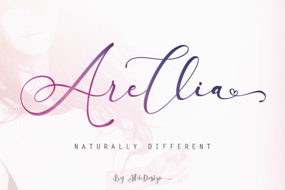 Arellia: A Handwritten Font for Elegant Design