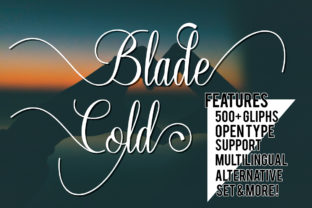 Blade Cold Font Review