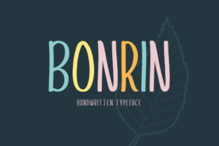 Bonrin: A Handwritten Font for Creative Campaigns