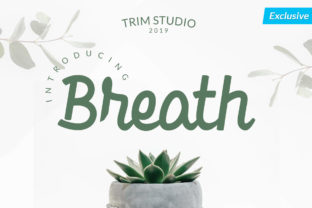 Breath Font for Editorial Design