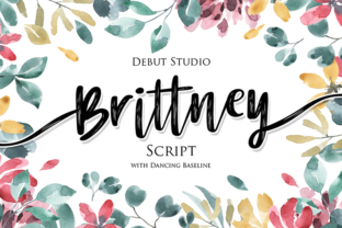 Brittney Script Font for Web Design