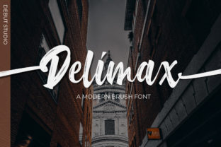 Delimax Font for Creative Projects