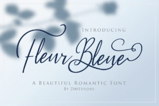 Fleur Bleue Font Review