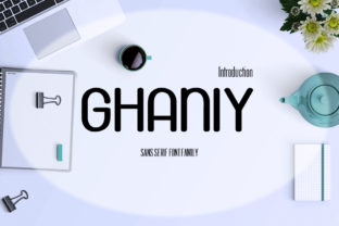 Ghaniy Font for Creative Campaigns
