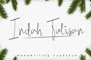 Indah Tulisan Font for Creative Projects