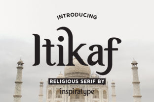 Itikaf Font for Elegant Branding