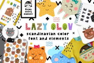 Lazy Olov Font for Creative Projects