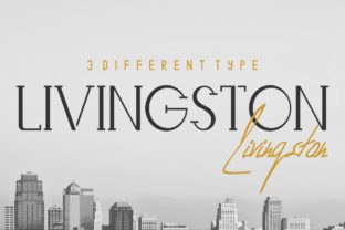 Livingston Font for Business Branding