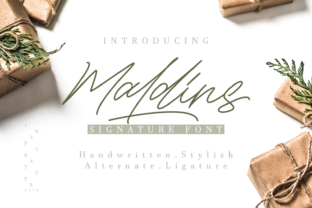Maldins Font for Creative Design