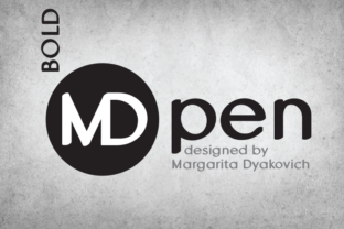 MD Pen Bold: A Bold Font for Elegant Design