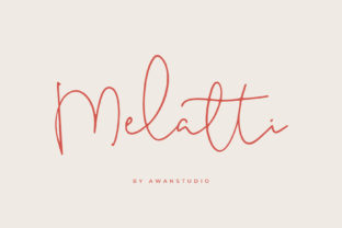 Melatti Font: Handwritten Charm for Creative Projects