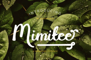 Mimitee Font: Handwritten Charm for Digital Campaigns