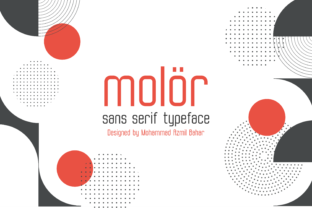 Molor Font for Creative Campaigns