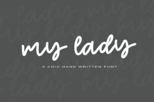 My Lady Font: Elegant Script for Campaigns