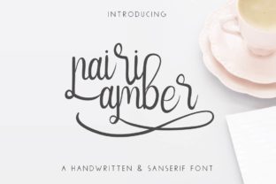 Nairi Amber: A Sweet and Authentic Handwritten Font for Makers