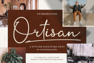 Ortisan: A Light Script Font for Creative Campaigns