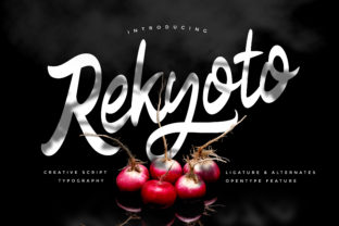 Rekyoto Font for Creative Projects