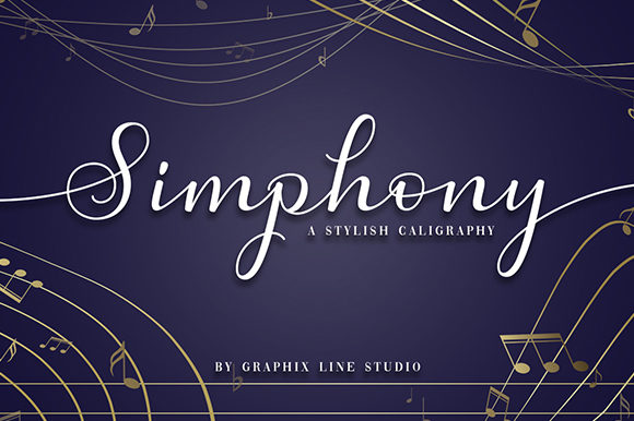 Simphony Font for Creative Projects