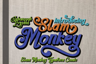 Slam Monkey Font for Web Design