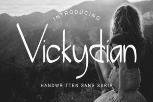 Vickydian Font: Bold and Charismatic